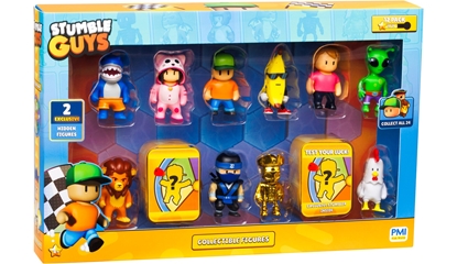 Изображение STUMBLE GUYS - FIGURKI - ZESTAW DELUXE 12 SZT VER.B