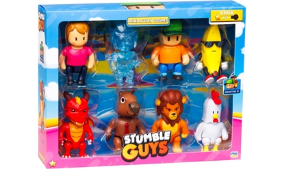 Изображение STUMBLE GUYS - MINI FIGURKI- DELUXE 8 FIGUREK VER.A