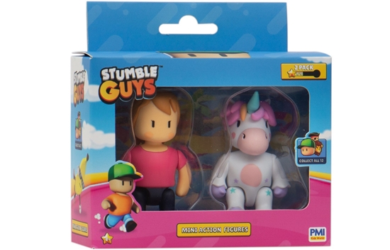 Изображение STUMBLE GUYS - MINI FIGURKI- ZESTAW 2 FIGUREK VER.B