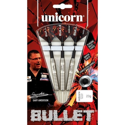 Изображение Šautriņa ar tērauda uzgali Unicorn Bullet Stainless Steel - Gary Anderson 22g: 27520 | 24g: 27521 | 26g: 27522 - 26 g