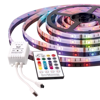 Attēls no Taśma LED Activejet 3m 7W/m RGB multikolor (AJE-LED Music Stripe)