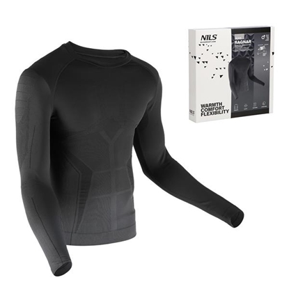 Attēls no Termoveļa BTK0060 TOP THERMOACTIVE BLACK MEN'S 2XL/3XL RAGNAR NILS