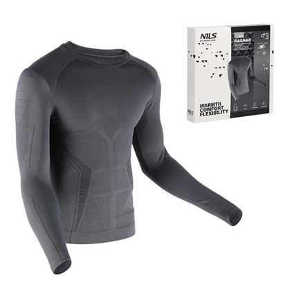 Attēls no Termoveļa BTK0060 TOP THERMOACTIVE GRAY MEN'S L/XL RAGNAR NILS