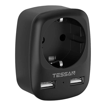 Picture of Tessan TS-611-DE-BK Portable Adapter