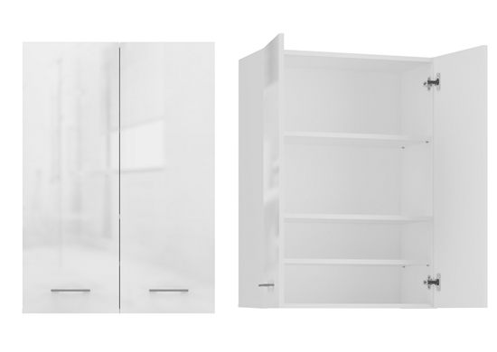 Изображение Topeshop POLA MINI DD BPOŁ bathroom storage cabinet White