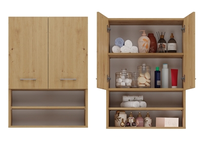 Изображение Topeshop POLA MINI DK ARTISAN bathroom storage cabinet Oak