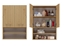 Изображение Topeshop POLA MINI DK ARTISAN bathroom storage cabinet Oak