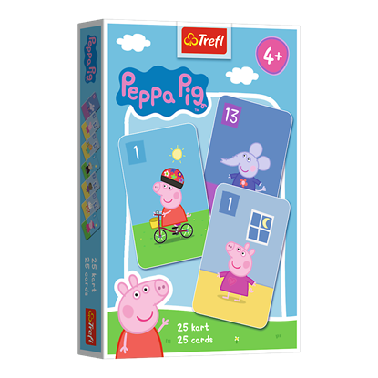 Attēls no TREFL PEPPA PIG Kortų žaidimas „Kiaulytė Pepa“