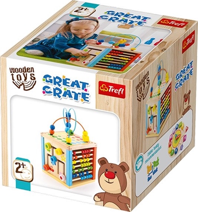 Изображение TREFL WOODEN TOYS Veiklos kubas