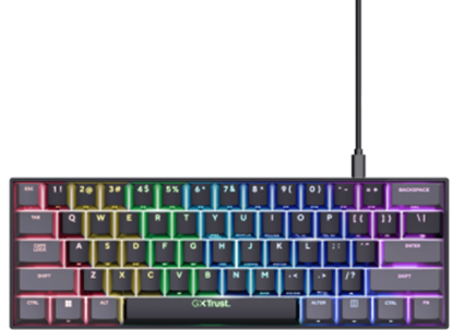 Attēls no Trust GXT 867 ACIRA Keyboard