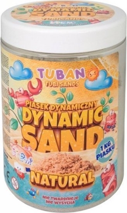 Attēls no TUBAN Dynamic sand 1kg natural