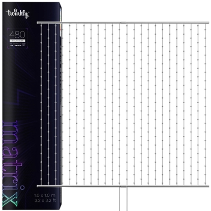 Picture of Twinkly|Matrix Smart LED Lights 480, 1x1m|RGB Multicolor