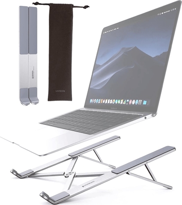 Изображение UGREEN LP451 Laptop Stand  8-17''  foldable (Silver)