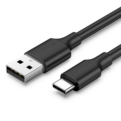 Attēls no UGREEN nickel USB-C cable 0 25m black