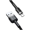 Изображение USB kabelis - Lightning / iPhone 100cm Baseus Cafule 2.4A CALKLF-BG1