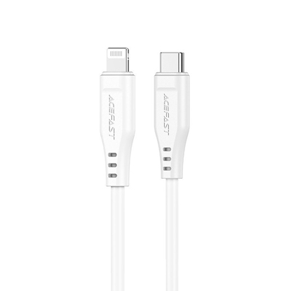 Attēls no USB kabelis Acefast C3-01 MFi PD30W USB-C to Lightning 1.2m baltas