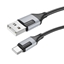 Picture of USB kabelis Borofone BX101 USB-A to USB-C 1.0m juodas