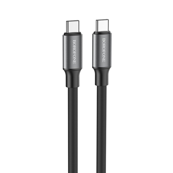 Picture of USB kabelis Borofone BX82 60W Type-C to Type-C 1.0m juodas