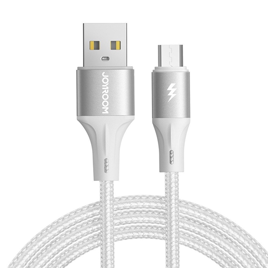 Изображение USB kabelis Joyroom SA25-AM3 USB to MicroUSB 3A 2.0m baltas