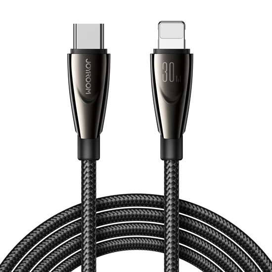 Изображение USB kabelis Joyroom SA31-CL3 USB-C to Lightning 30W 1.2m juodas