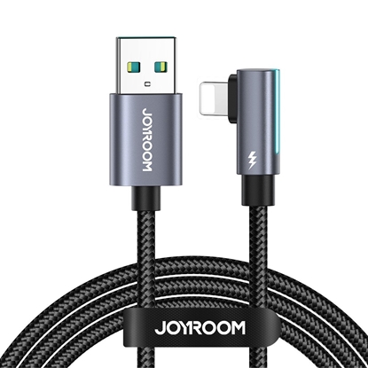 Picture of USB kabelis Joyroom S-CL020A17 USB to Lightning 2.4A 1.2m juodas