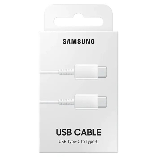 Picture of USB kabelis Samsung EP-DA705BWEGWW Type-C-Type-C 1.0m baltas