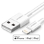 Изображение USB kabelis Ugreen US155 MFi USB to Lightning 2.4A 1.0m baltas