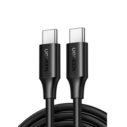 Изображение USB kabelis Ugreen US300 USB-C to USB-C 5A 100W 1.0m juodas