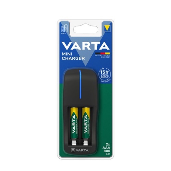 Picture of VARTA Charger Mini + 2 x 800mAh R2U AAA 900 min