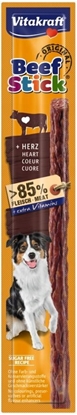 Picture of VITAKRAFT Beef Stick Beef hearts - dog treat - 12g