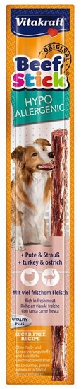 Picture of VITAKRAFT Beef Stick Hypoallergenic turkey with ostrich - dog treat - 12 g