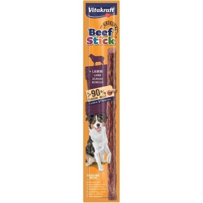 Picture of VITAKRAFT Beef Stick Lamb - dog treat - 12g