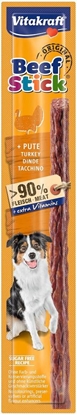 Attēls no VITAKRAFT Beef Stick with turkey - dog treat - 12 g