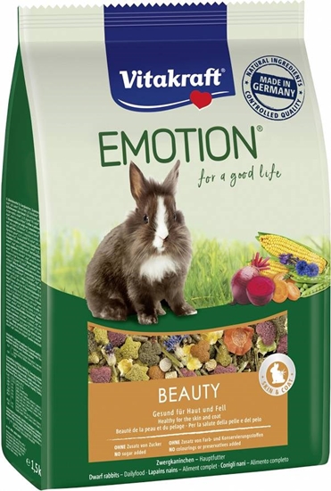 Изображение VITAKRAFT EMOTION BEAUTY - dry food for rabbit - 600 g