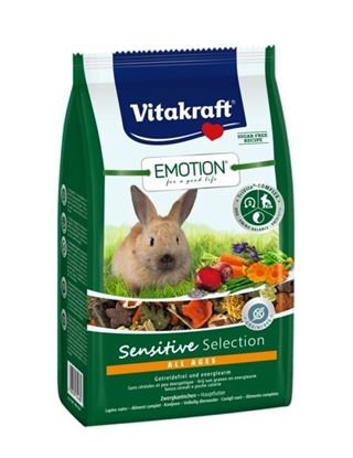 Изображение VITAKRAFT EMOTION Sensitive dry rabbit food - 600 g