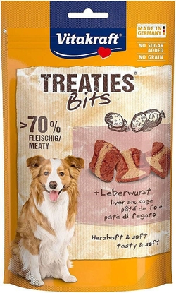 Picture of VITAKRAFT Treaties Bits with liver - dog treat - 120 g