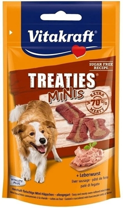 Attēls no VITAKRAFT Treaties Minis with liver - dog treat - 48 g