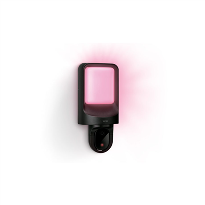 Picture of WiZ  Smart WiFi Outdoor Wall Light with Camera  2700 K