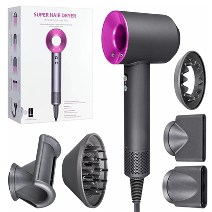 Picture of Wooco Leafless Hair Dryer with 5 Magnetic Nozzles 1600W