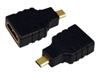 Picture of Adapter AV LogiLink HDMI Micro - HDMI czarny (AH0010)