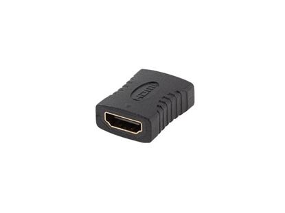 Picture of Adapter HDMI(F)-HDMI(F) 4K beczka czarny 