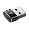 Picture of Adapteris Baseus Converter USB Male To Type-C Female Black