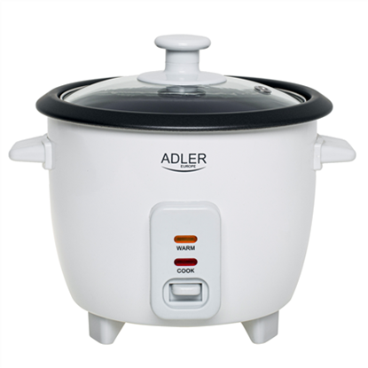 Picture of Adler Rice Cooker | AD 6418 | 300 W | 0.6 L | Number of programs 2 | White