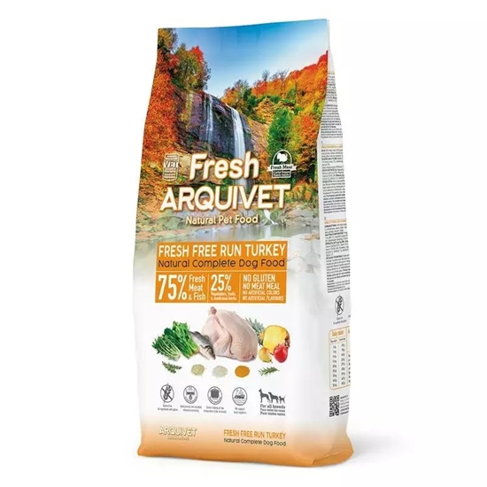 Picture of ARQUIVET Fresh Turkey and fish - semi-moist dog food - 2,5kg