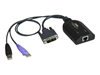 Picture of Aten USB - DVI to Cat5e/6 KVM Adapter Cable (CPU Module)