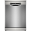 Изображение Dishwasher | SMS4EMI06E | Free standing | Width 60 cm | Number of place settings 14 | Number of programs 6 | Energy efficiency class B | Display | AquaStop function | Silver inox