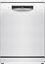 Picture of Dishwasher | SMS4HMW06E | Free standing | Width 60 cm | Number of place settings 14 | Number of programs 6 | Energy efficiency class D | Display | AquaStop function | White