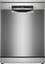 Picture of Dishwasher | SMS4HVI00E | Free standing | Width 60 cm | Number of place settings 14 | Number of programs 6 | Energy efficiency class D | Display | AquaStop function | Silver inox