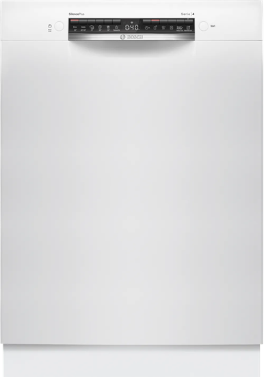 Picture of Dishwasher | SMU4HAW01S | Built-under | Width 60 cm | Number of place settings 13 | Number of programs 6 | Energy efficiency class D | Display | AquaStop function | White