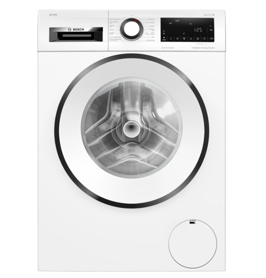 Изображение Bosch | Washing Machine | WGG244FNSN | Energy efficiency class A | Front loading | Washing capacity 9 kg | 1400 RPM | Depth 64 cm | Width 60 cm | Display | LED | White